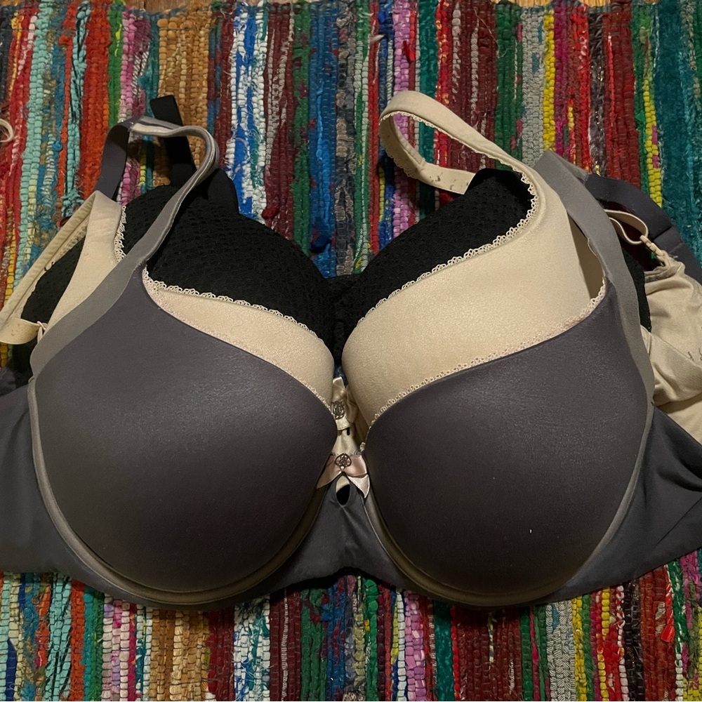 Elegant Black, Gray, and Nude 36DD Victoria’s Secret Bras